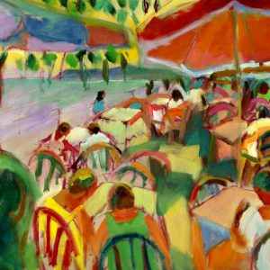 obra fauvista original al óleo